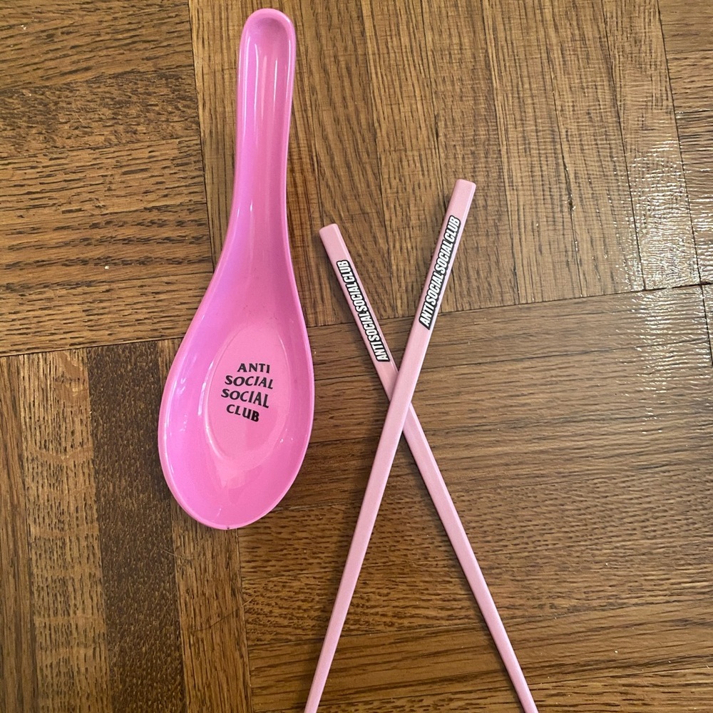 Anti Social Social Club Soup Ladle and Chopsticks